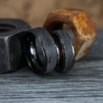 Damascus Steel Ring, Damascus Steel Wedding Ring, Damascus Steel Wedding Band - Image 5
