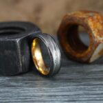 Damascus Steel Ring, Damascus Steel Wedding Ring, Damascus Steel Wedding Band