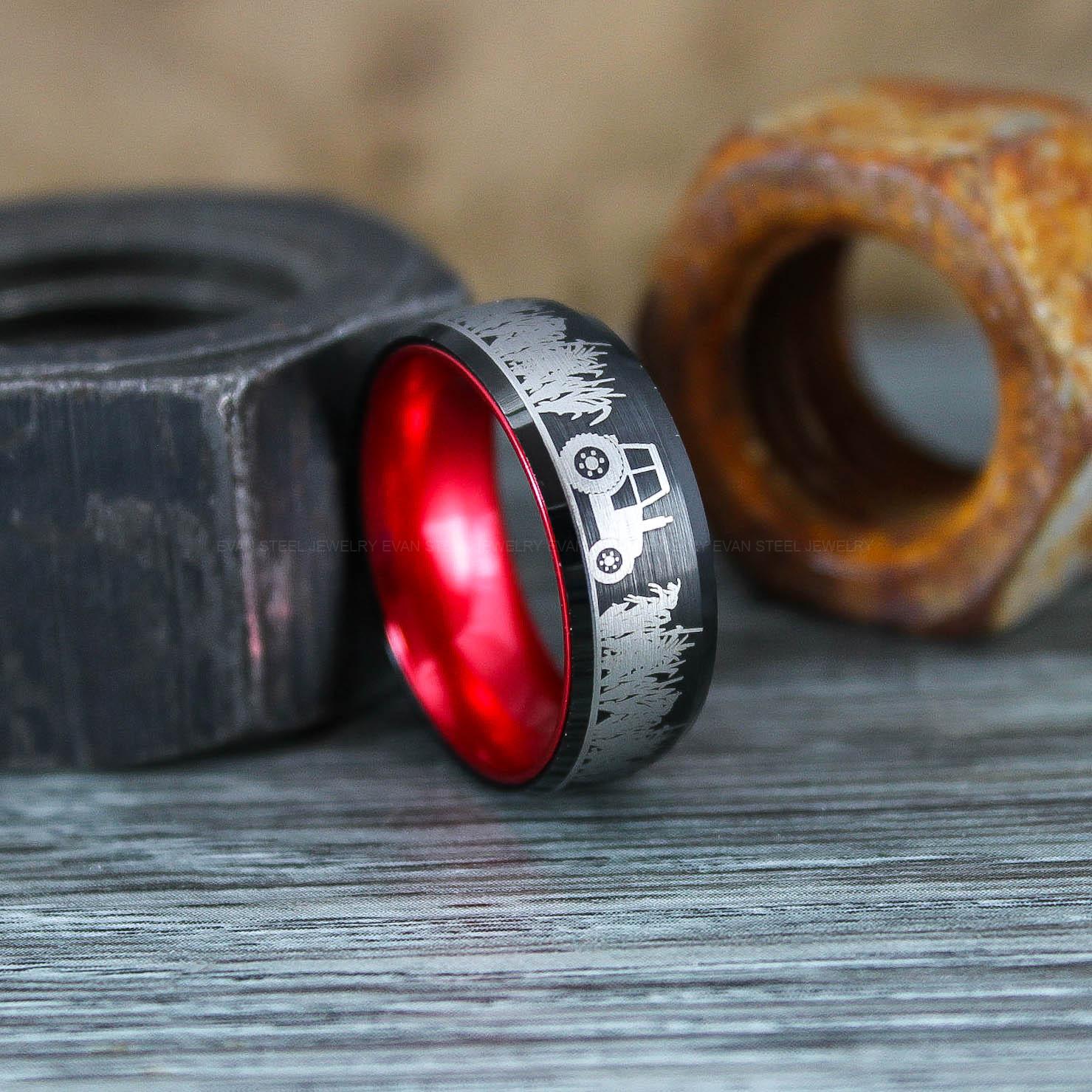 IMG_0883 Farm Ring, Tractor Ring, Rancher Ring, Cattle Rancher Ring, Cattle Ring, Cowboys Rings, Farmer Ring, Cowboys Wedding Band - Image 1