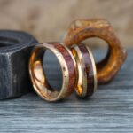 Couple Rings, Couple Wood Rings, Wood Wedding Bands, Wood Wedding Ring, Couple Jewelry, Matching Rings, His and Her Rings, Wood Rings