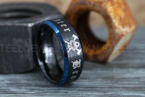 Fire Department Ring, Fireman Wedding Band, Firefighter Ring, Firefighter Jewelry, Fireman Jewelry